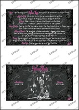 Bally The Addams Family 1992 Cartes Instructions Flipper Custom Pinball V3