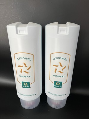2 Bottles Of  Q Shower Shampoo Smart Care 360mL  Revitalizing Shampoo ￼