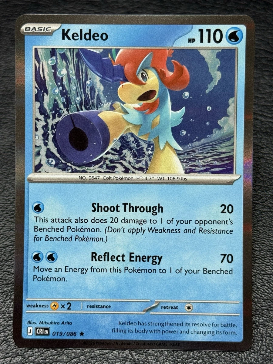 Keldeo Pokmon TCG Cards for sale | eBay