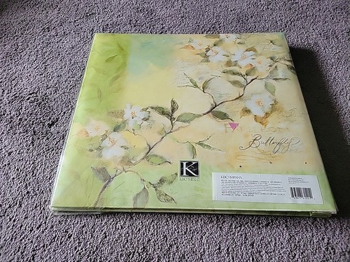 K & Company Susan Winget 12"x 12" Butterfly Botanical Scrapbook Album 10 Pages - Picture 8 of 11
