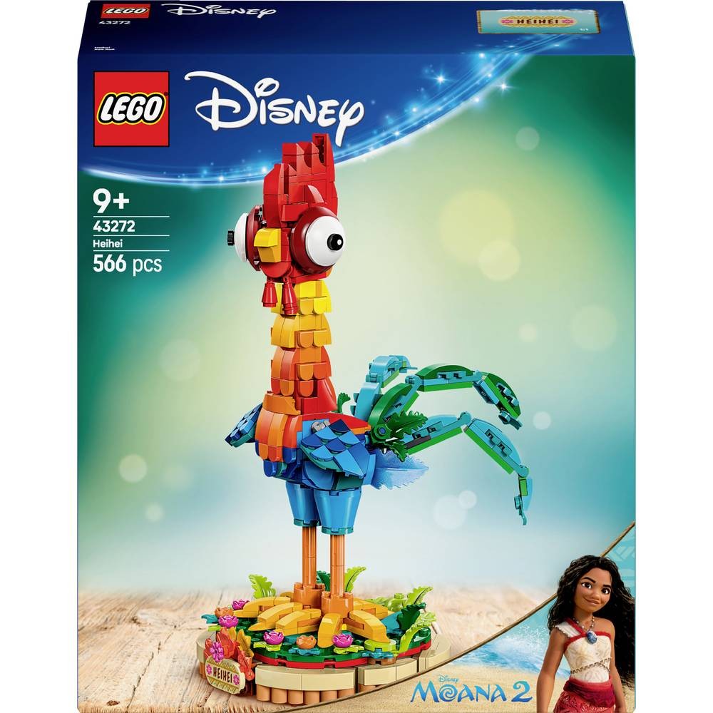 LEGO Disney 43272 Heihei figurine facile à monter pour occuper les enfants