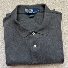 Polo Ralph Lauren Long Sleeve Made in USA Shirt Mens Size XL Brown 100% Cotton