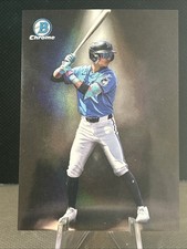 2025 Bowman Chrome Spotlight Refractor Andrew Salas RC SSP Marlins
