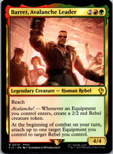 Barret, Avalanche Leader [FIC - 79] NM Magic