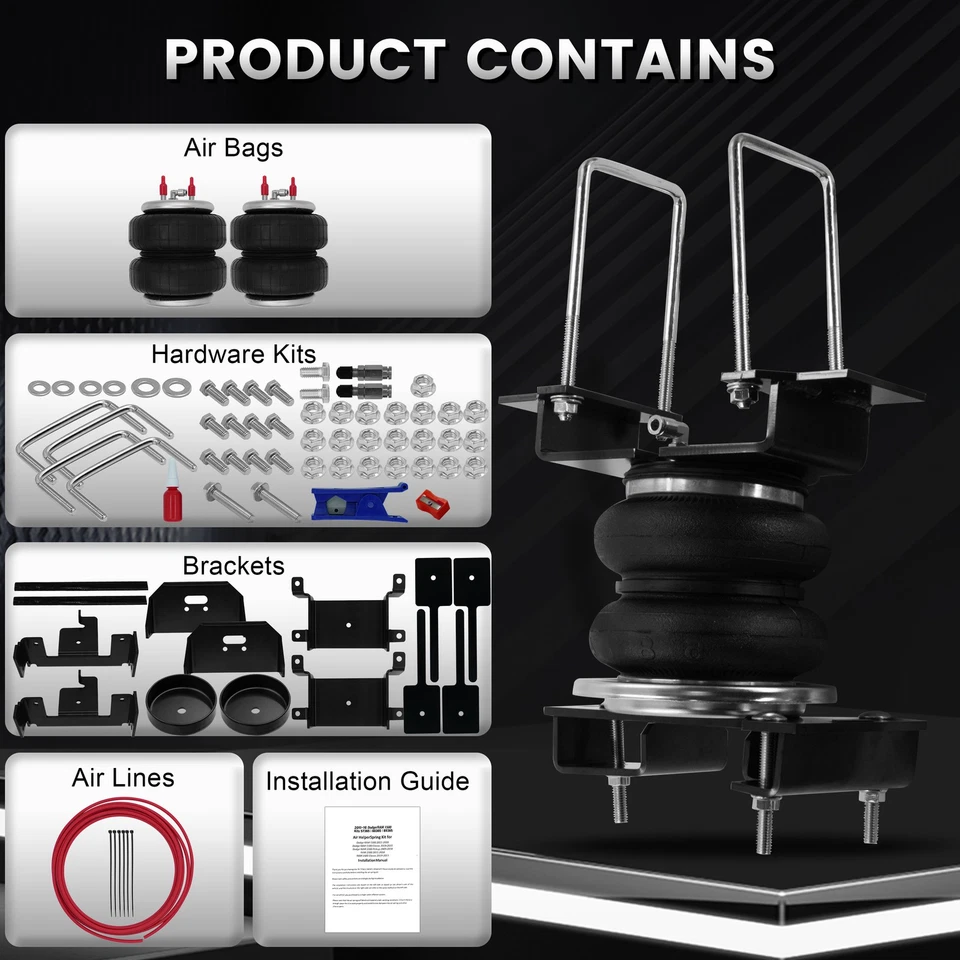 AirSpring Suspension Kit For 2009-2014 Ford F150 F-150 Rear 2525 Ride-Rite New - Image 4 of 4