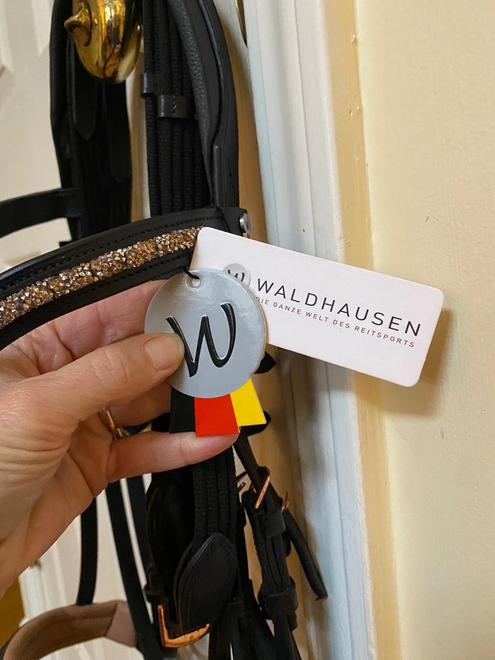 Gorgeous Waldhausen dressage bridle-full-rosewood - Image 2 of 4