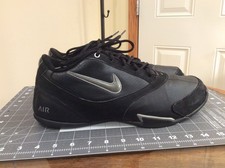 Nike 318202-001 Air Flight Liftoff Low Black Athletic Basketball Shoes - Size 13