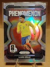2026 Panini Prizm Fifa World Cup - Phenomenon Luis Diaz #24 silver Prizm