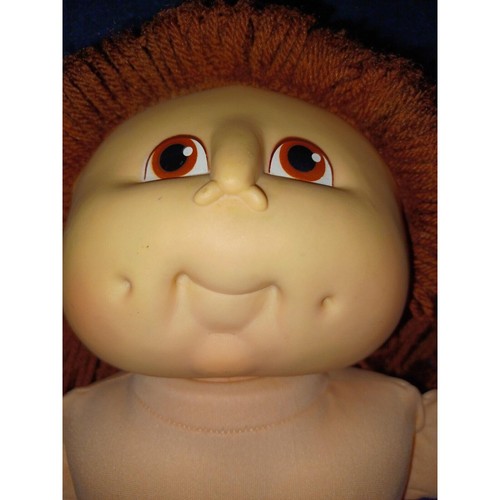 Vintage 1984 Cabbage Patch Kids Doll Brown Hair Brown Eyes Dimples CPK - Picture 4 of 12