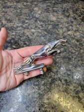 Vintage Leaping Jaguar Hood Ornament 5 Lot 938