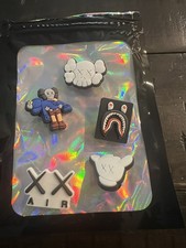 5 pc Assorted Croc Charms NEW 