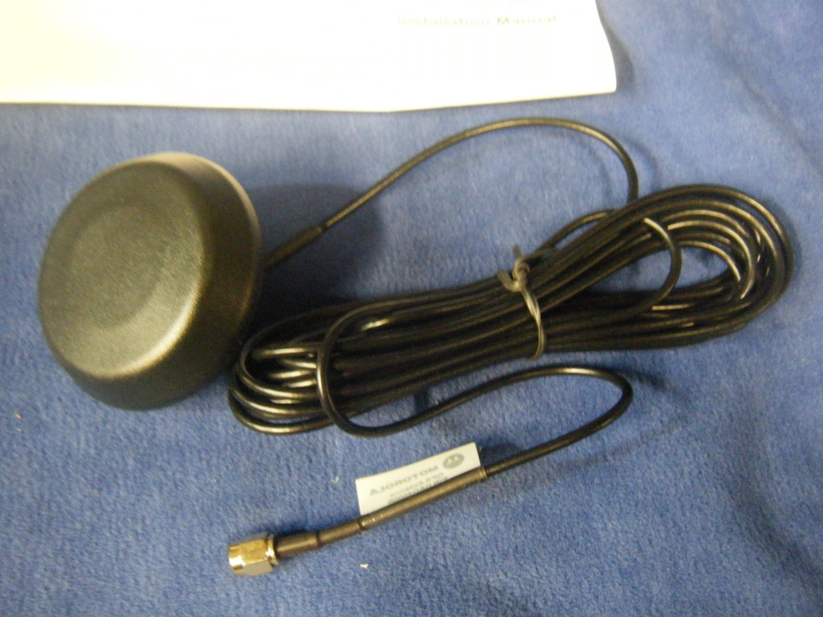 MOTOROLA HAG4000A GPS ANTENNA 26 DB GAIN 5MM CABLE NEW