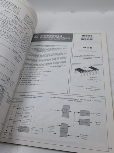 Motorola M6800 Microcomputer System Design Data & Programming Reference Manual - Picture 12 of 22