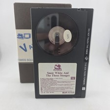 Snow White and the Three Stooges - Betamax - 1961 - Not VHS - Rare