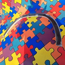 Mercedes-Benz GLB x247 2022 Vorne links Beplankung Zierleiste Kotfl&uuml;gel OLJ2755