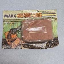 Marx Toys 1974 Historic Miniature 357 Magnum 244 CapGun Collector Case On Card