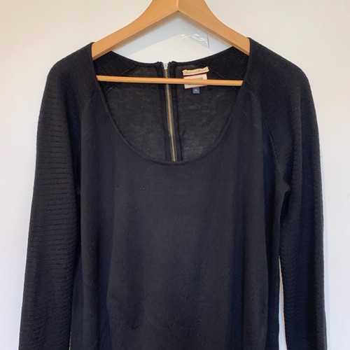 Tommy Hilfiger Dress Womens Size XL Black Long Jumper Dress Knee Length - Picture 19 of 19