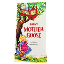 Baby's Mother Goose So Tall Board Book Alice Schlesinger Grosset Dunlap 1996