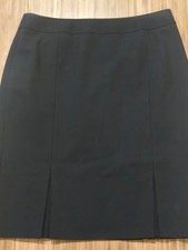 Semantiks Black Pencil Skirt with Pleats