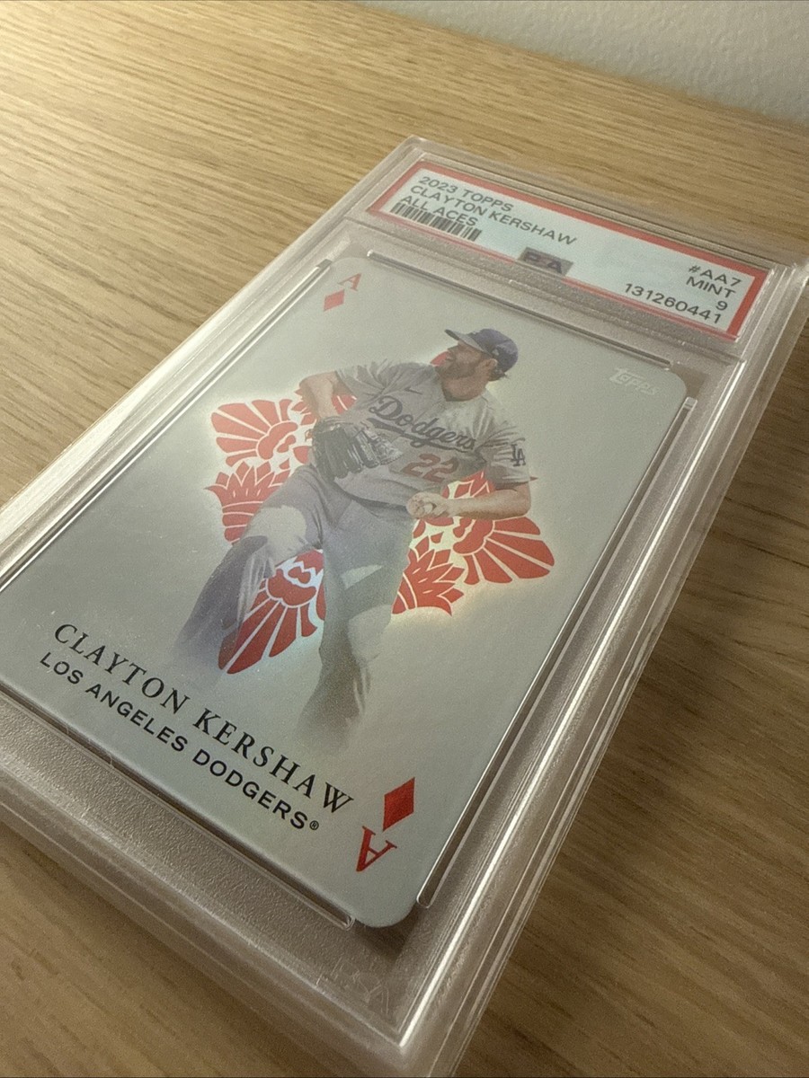 2023 Topps All Aces Clayton Kershaw #AA7 PSA 9 MINT | eBay