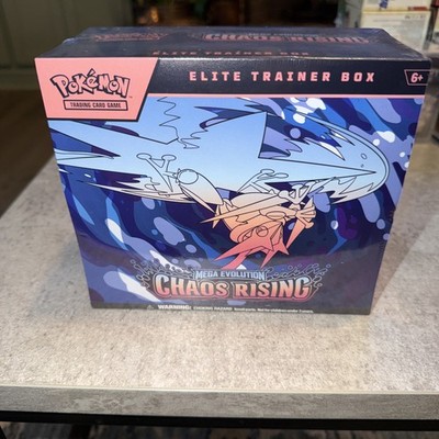 Chaos Rising ETB Elite Trainer Box Pokemon TCG Factory Sealed, FAST SHIP!