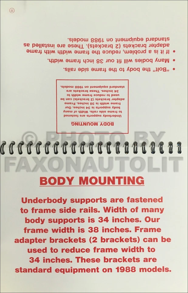 Dodge D and W 250-350 1988 cabina y chasis camión capacitación en ventas álbum concesionario Foto 2 de 2