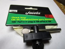 Jacobs 30825 1/4, 3/8 And 1/2 Inch Chuck Key With 15/64 Inch Pilot