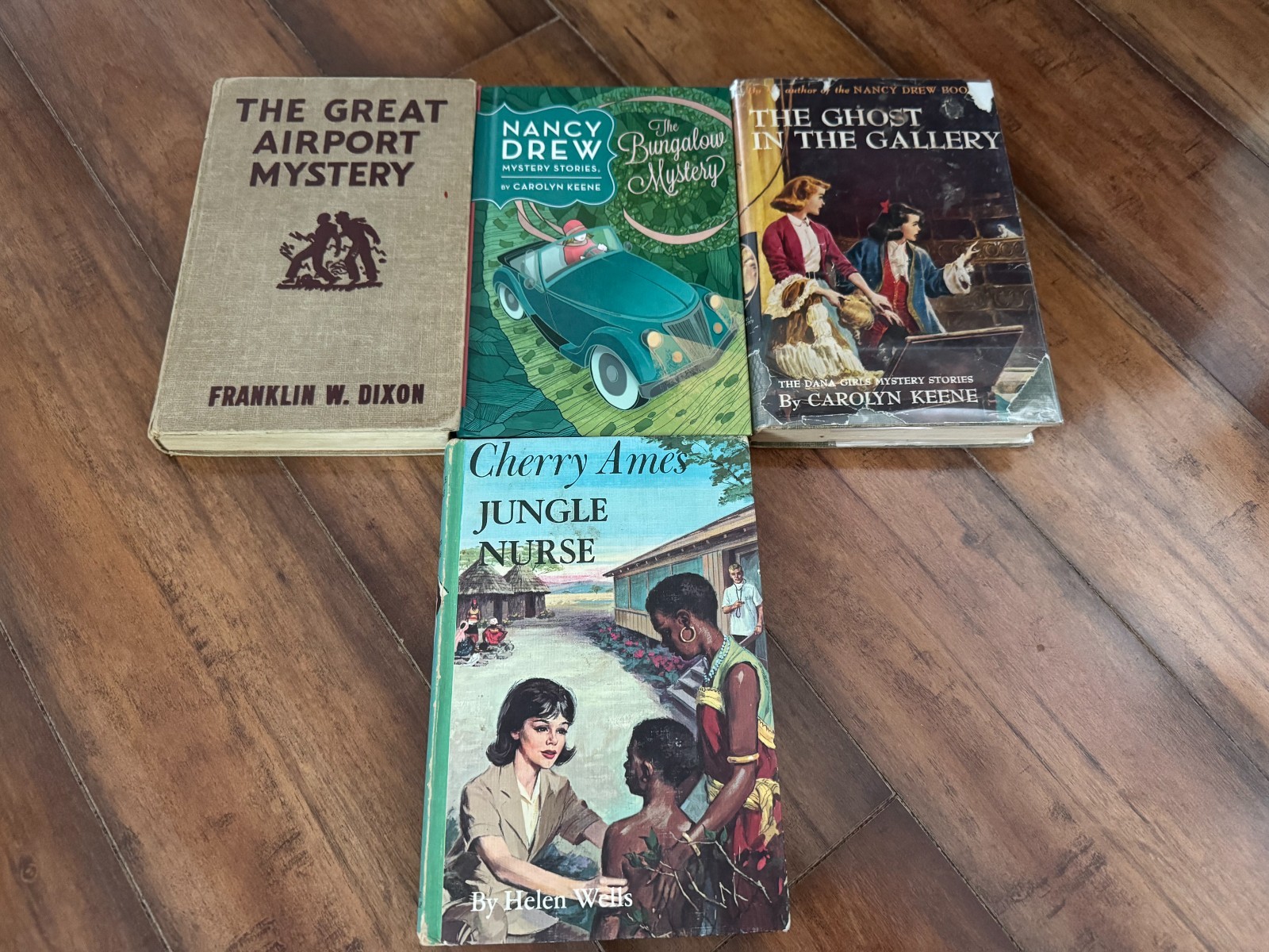 SAMPLER: HARDY BOYS, NANCY DREW, DANA GIRLS, CHERRY AMES • hb • READING COPIES