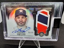 Jose Altuve 2023 Topps Dynasty #DAP-JA4 Autograph Patch 01/10 - Factory Sealed!
