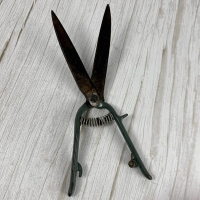 Vintage Craftsman Lawn Hand Shears Clippers 6  Blade 12  Total Needs Sharpened