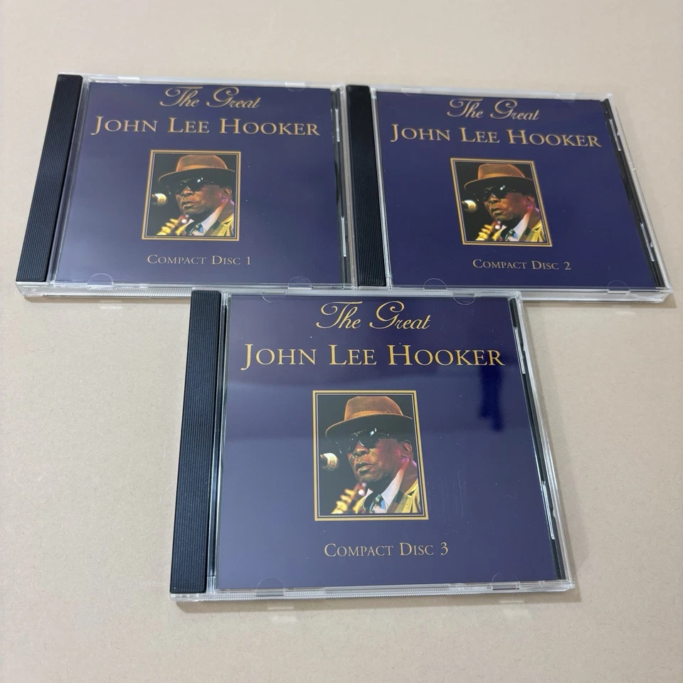 1999 The Great John Lee Hooker, Volume 22, 3 CD Box Set, VG/EX Condition - Rare! - Image 3 of 4