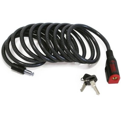 Fiamma Motorhome Cable Lock 250cm Steel Anti-Theft Cable with 2 Keys - 98656-338