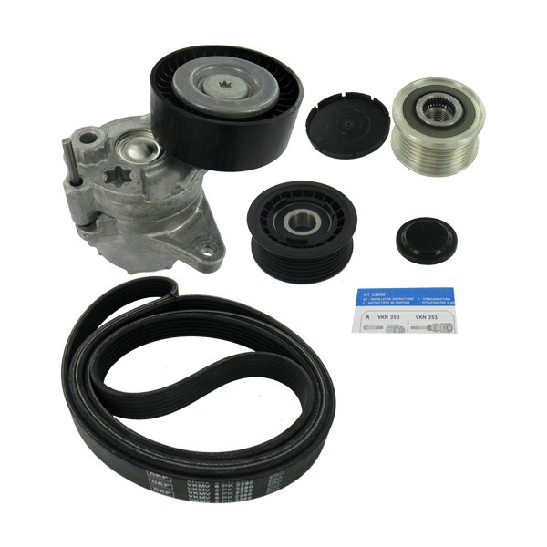 SKF Keilrippenriemensatz Vkmaf 38021-image