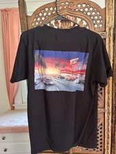 In-N-Out Burger Retro Sunset Drive Graphic T-Shirt Mens Medium Made In USA