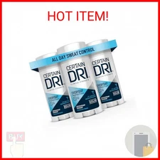 Certain Dri Everyday-Strength Clinical Solid Antiperspirant - 72-Hour Sweat & Od