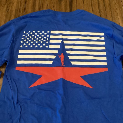 BEYONCE OFFICIAL COWBOY CARTER LONG SLEEVE SHIRT BLUE never ask permission M NEW - 第 5/7 張圖片