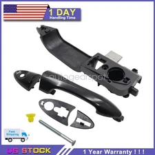 Driver LH Side Exterior Door Handle + Black Bracket Fits Ford Focus 2000-2007