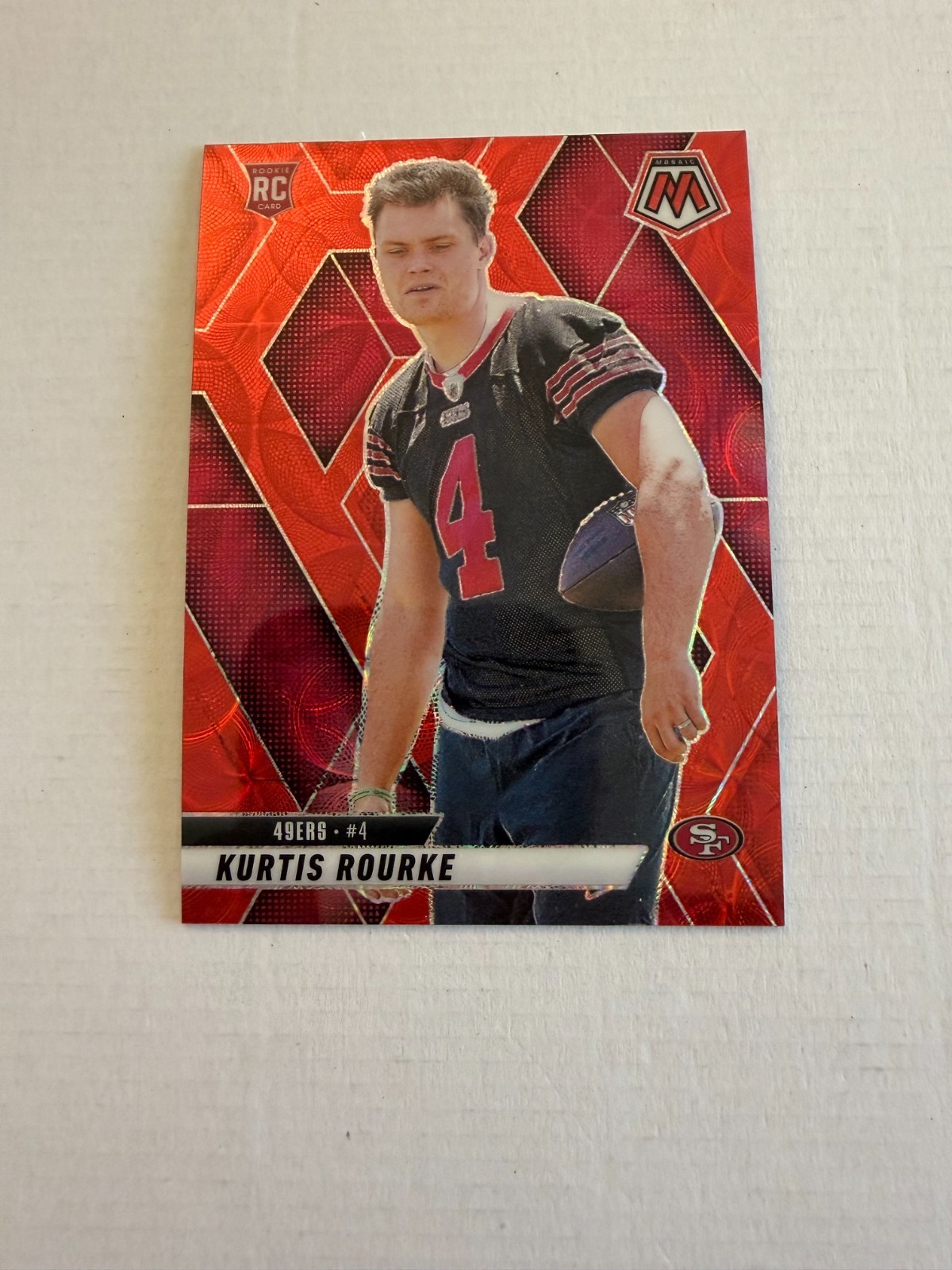 Kurtis Rourke Panini Mosaic #368 Red Scope