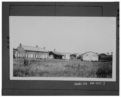 Fort Mifflin, Frame Guard House, Mud Island, Marine & Penrose Ferry Roads,