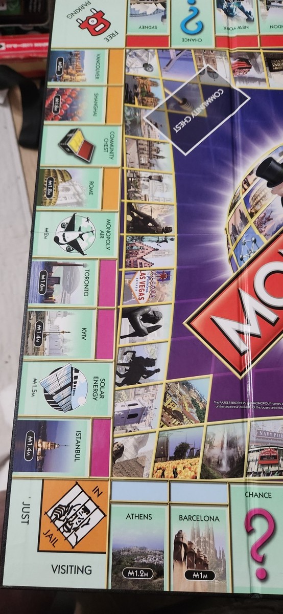 Monopoly Here & Now: The World Edition Collectors Edition IN BOX