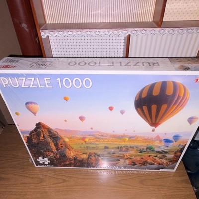 SEALED Tactic Hot Air Balloons Landscapes 1000 Piece Jigsaw Puzzle 67x48cm 