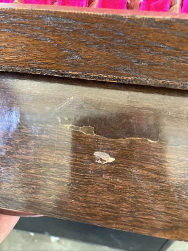 Juego de cubiertos vintage tailandeses lapidarios de latón palisandro 144 piezas caja de almacenamiento de madera - Imagen 19 de 24