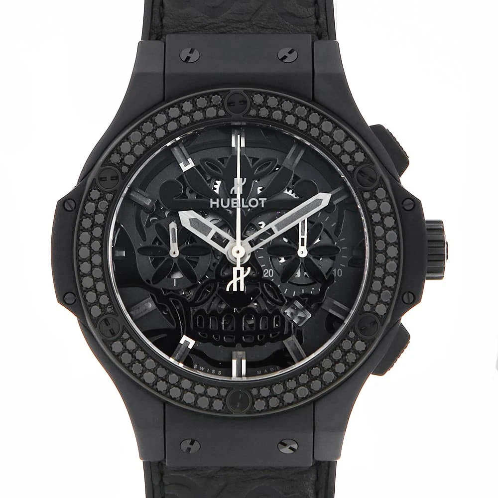 Hublot — HUBLOT big bang aero bang sugar skull 311.CI.1110.VR.1100.FDK16 second hand mens