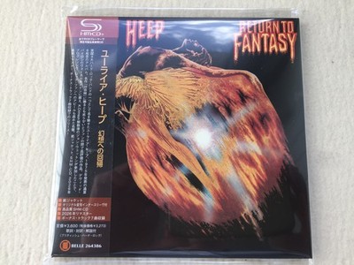 Uriah Heep - Return To Fantasy - Japan Mini LP SHM CD BELLE-264386 - NEU