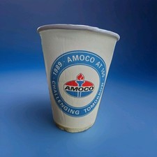 Vintage Amoco Styrofoam Coffee Cup 100th Anniversary 1989 / Unused / Very Rare!