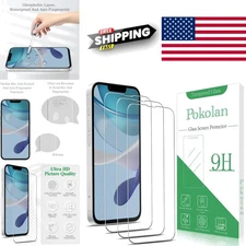 High Clarity 99.99 Percent Tempered Glass Screen Protector for iPhone 16e 3 Pack