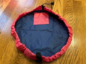 Lay-n-Go LITE (14”) Travel Drawstring Portable Play Mat/Storage Bag/LEGO Cleanup