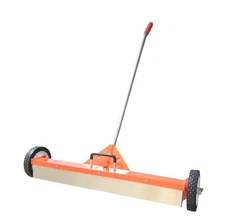 10-494 30 inch Rolling Magnetic Sweeper with Wheels, Powerful Magnets Box wit...