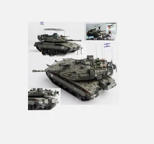Israeli Merkava 88MODEL 1/72 4M Tank Operation Al-Aqsa Floods Finished Model