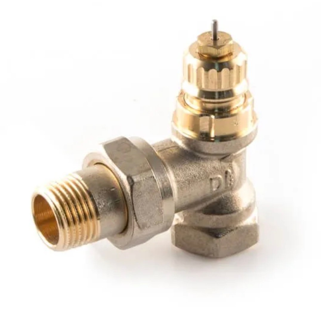 Danfoss RA-FN 15 1/2"" angled thermostatic radiator valve TRV 013G0023